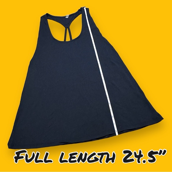 ⭐️HP⭐️NWT Threads 4 Thought Shift Style Moisture Wick Tank Top in Black. Medium - Picture 7 of 13